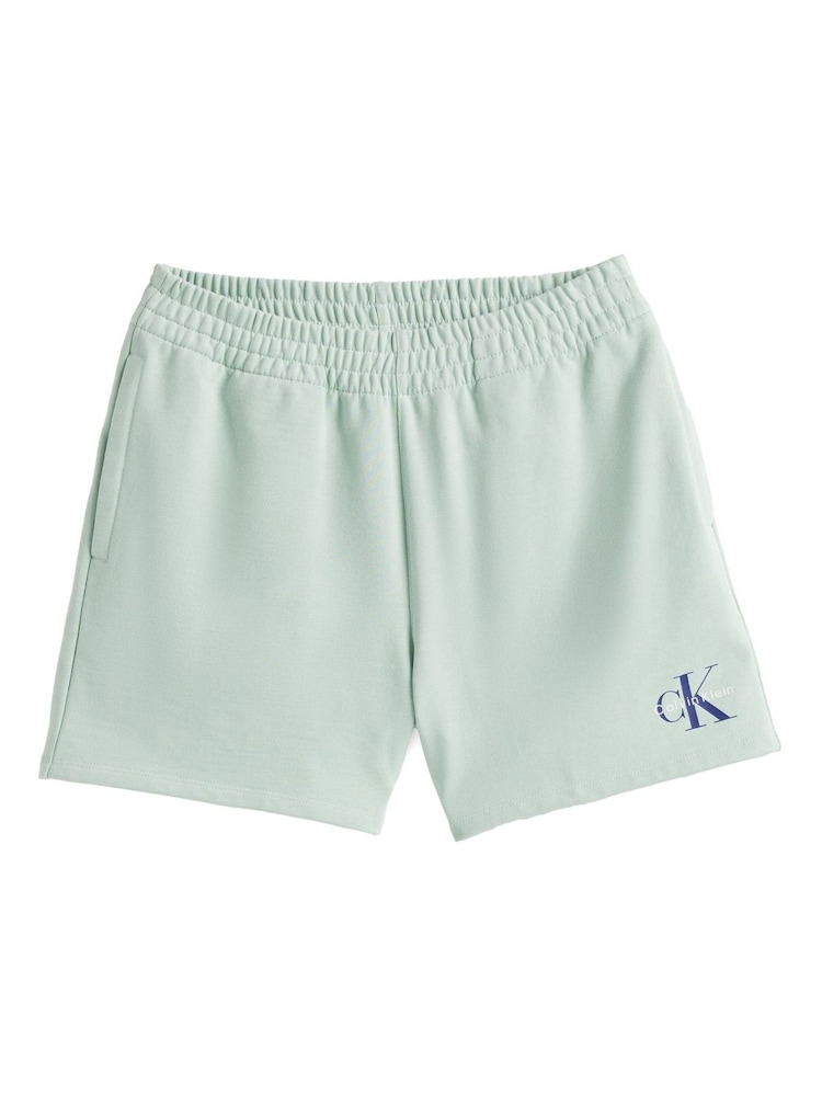 Calvin Klein Monologo French Terry Shorts - Image 5 of 5 Calvin Klein Monologo French Terry Shorts - Image 5 of 5