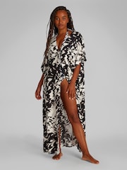 Calvin Klein Kaftan/Kimono Cover-Up - Imagen 1 de 5