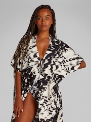 Calvin Klein Kaftan/Kimono Cover-Up - Imagen 3 de 5