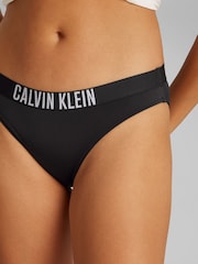 Черный - Calvin Klein Intense Power Swim Bikini Bottom - Изображение 4 из 5