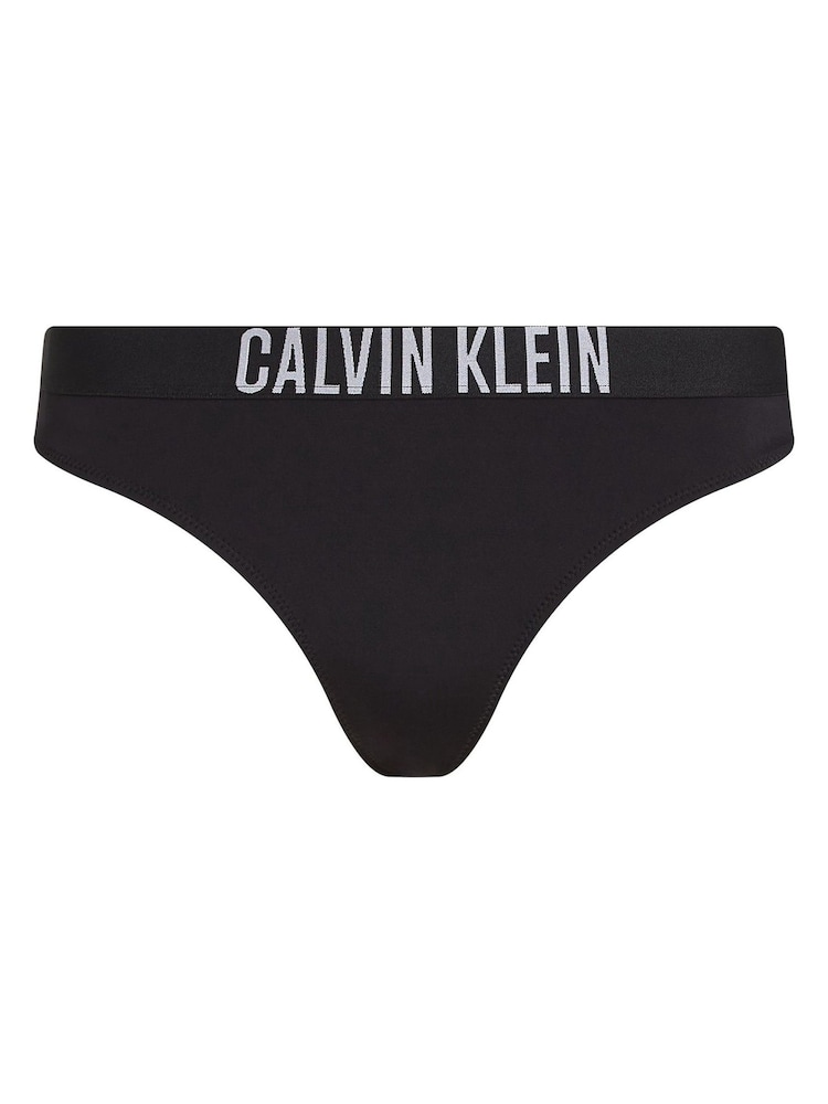 Calvin Klein Black Intense Power Swim Bikini Bottom - Image 5 of 5 Calvin Klein Black Intense Power Swim Bikini Bottom - Image 5 of 5