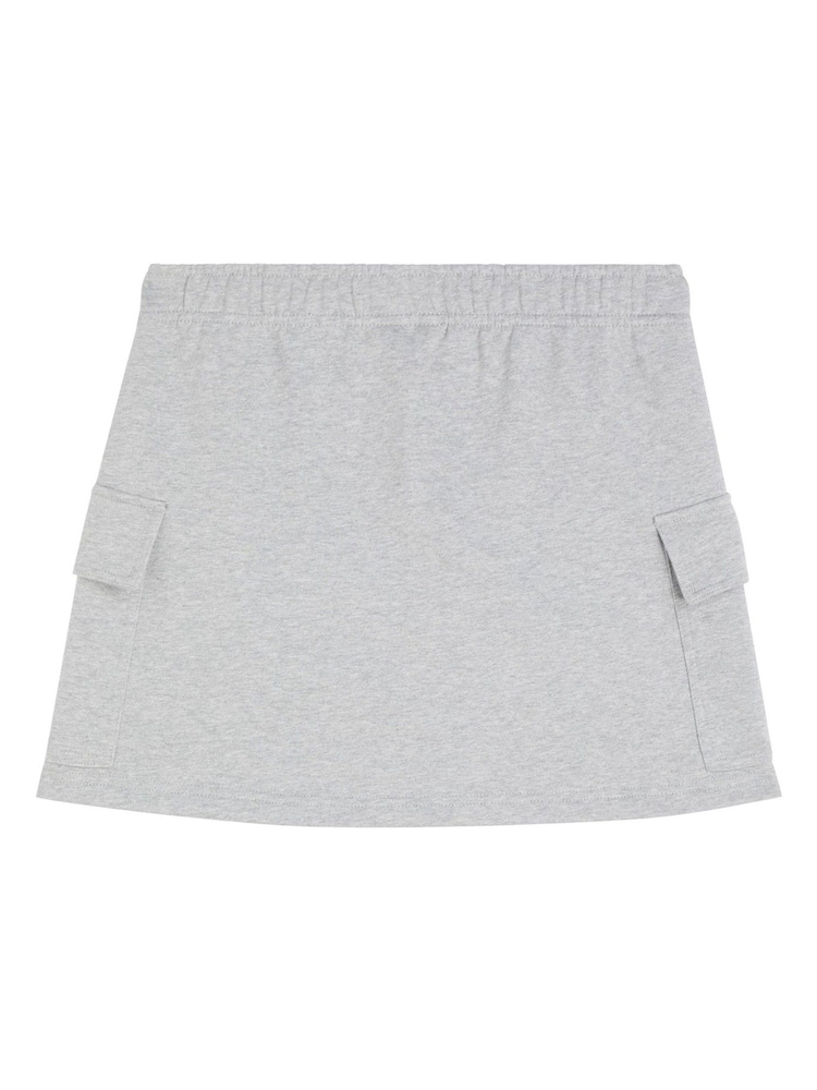 Calvin Klein Grey Terry Cargo Skirt - Image 7 of 7