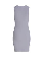 Calvin Klein Purple Sculpt Mini Dress - Image 6 of 6