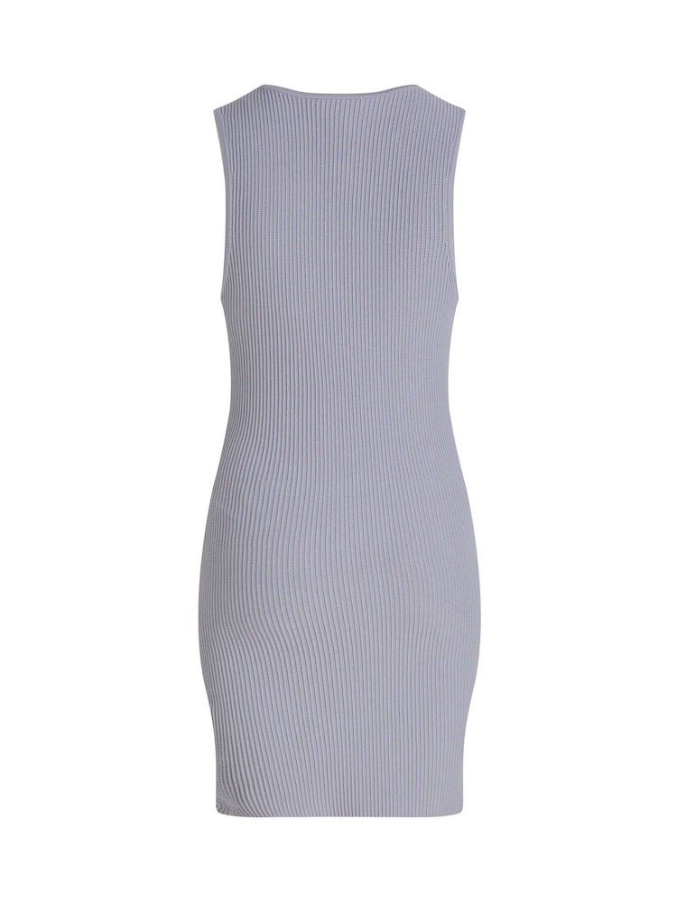 Calvin Klein Purple Sculpt Mini Dress - Image 6 of 6