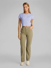Calvin Klein Purple Baby Monogram T-Shirt - Image 4 of 6