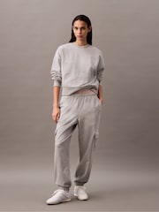 Calvin Klein Grey Archive Logo Cargo Joggers - Image 1 of 5