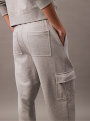 Calvin Klein Grey Archive Logo Cargo Joggers - Image 5 of 5