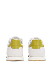Calvin Klein White Low Lace Up Trainers - Image 5 of 6