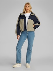 Calvin Klein Green Ribstop Short Jacket - Image 2 of 6