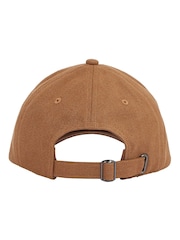 Calvin Klein Nude Linen Baseball Cap - Image 2 of 4