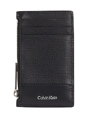 Calvin Klein Black Card Holder - Image 1 of 4