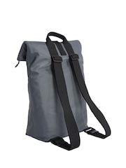 Calvin Klein Grey Rolltop Backpack - Image 2 of 5