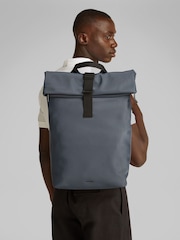 Calvin Klein Grey Rolltop Backpack - Image 5 of 5