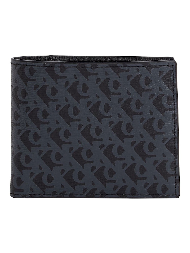 Calvin Klein Black Leather Bifold Wallet - Image 1 of 3