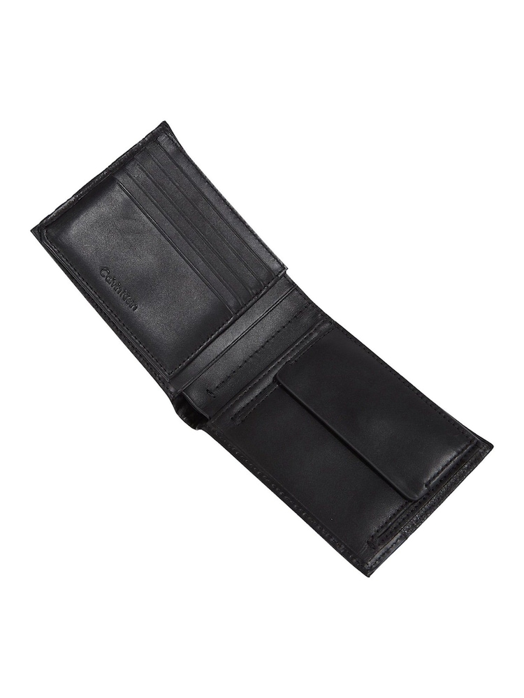Calvin Klein Black Trifold Wallet - Image 3 of 4