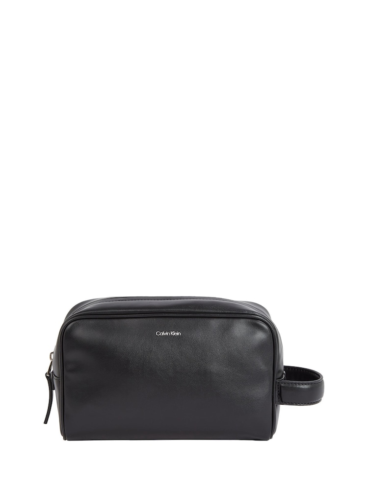 Calvin Klein Black Wash Bag - Image 1 of 4