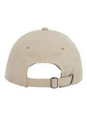 Calvin Klein Cream Linen Baseball Cap - Image 2 of 5