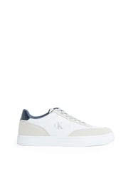 Calvin Klein White Classic Cupsole Trainers - Image 2 of 6