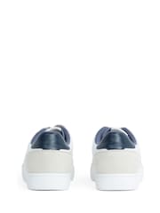 Calvin Klein White Classic Cupsole Trainers - Image 4 of 6