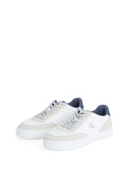 Calvin Klein White Classic Cupsole Trainers - Image 5 of 6