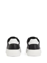 Calvin Klein White Chunky Cupsole Leather Trainers - Image 6 of 6