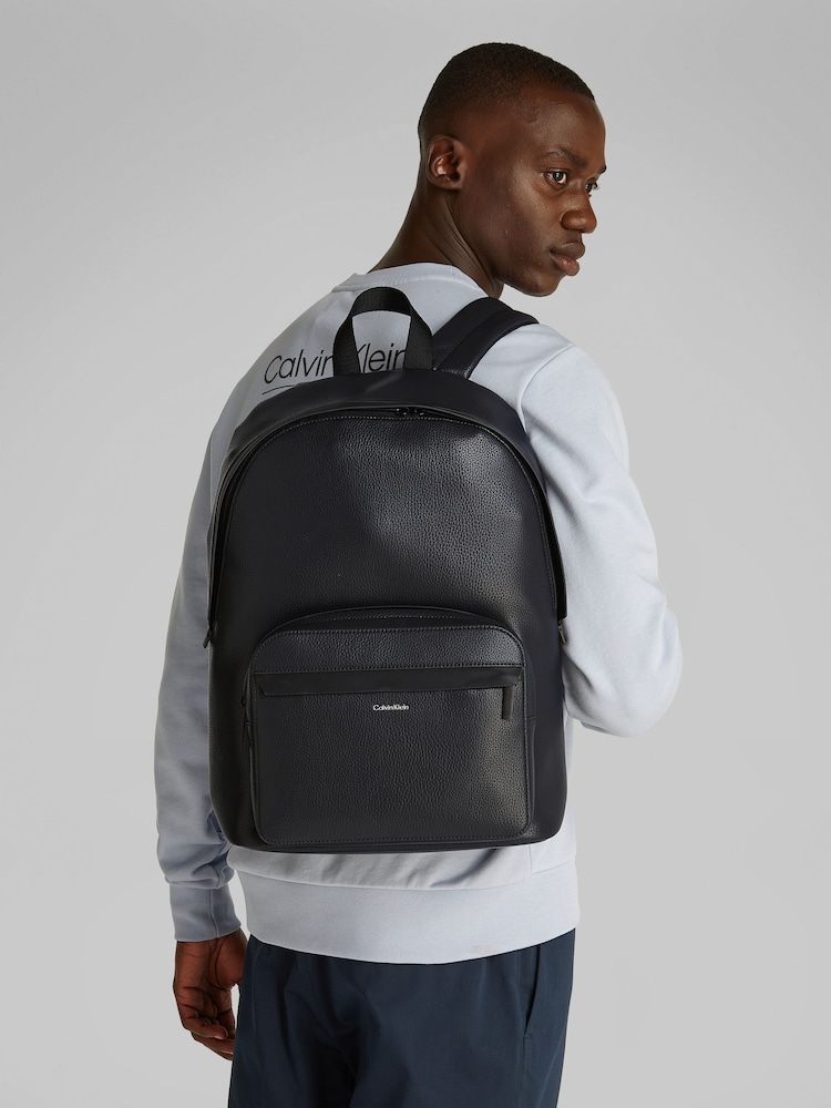 Calvin Klein Black Round Backpack - Image 5 of 5