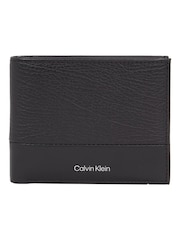 Calvin Klein Black Leather Bifold Wallet - Image 1 of 4