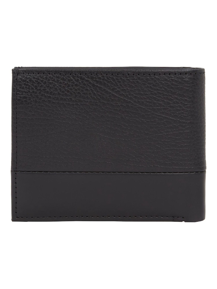 Calvin Klein Black Leather Bifold Wallet - Image 2 of 4