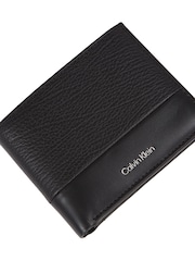 Calvin Klein Black Leather Bifold Wallet - Image 4 of 4