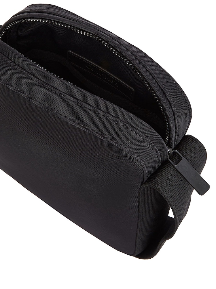 Calvin Klein Black Reporter Bag - Image 2 of 5