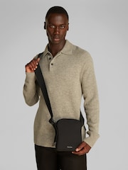 Calvin Klein Black Reporter Bag - Image 5 of 5