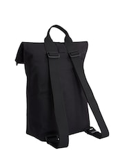 Calvin Klein Black Rolltop Backpack - Image 2 of 5