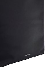 Calvin Klein Black Rolltop Backpack - Image 4 of 5