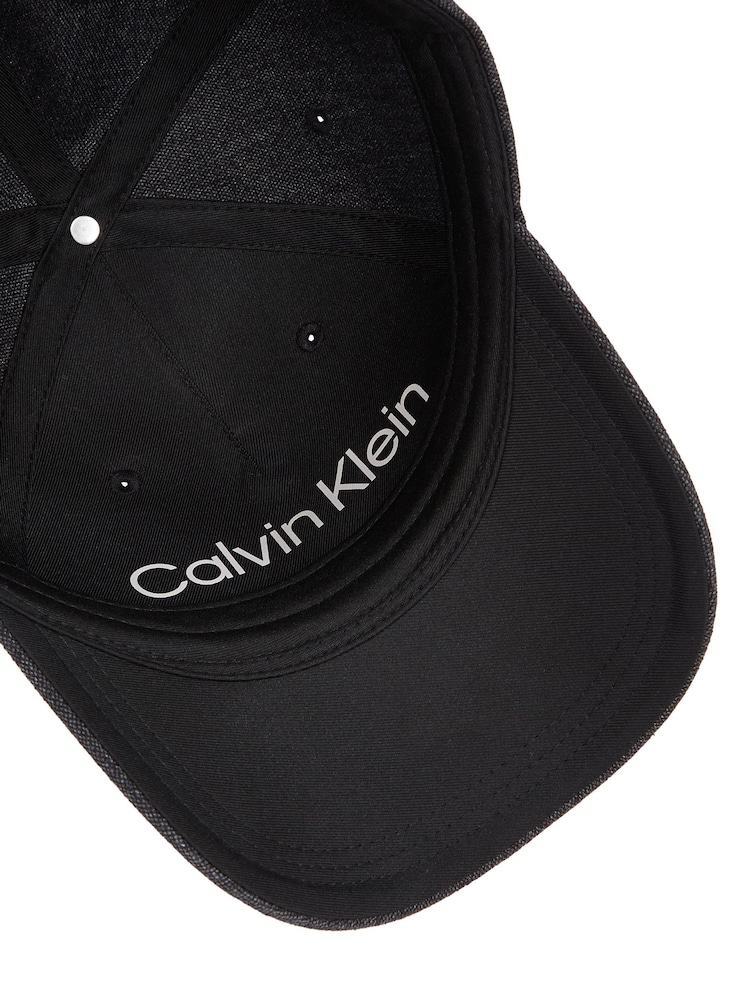 Льняная бейсболка Calvin Klein - Изображение 4 из 4