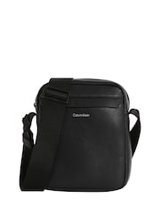 Calvin Klein Black Reporter Bag - Image 1 of 5