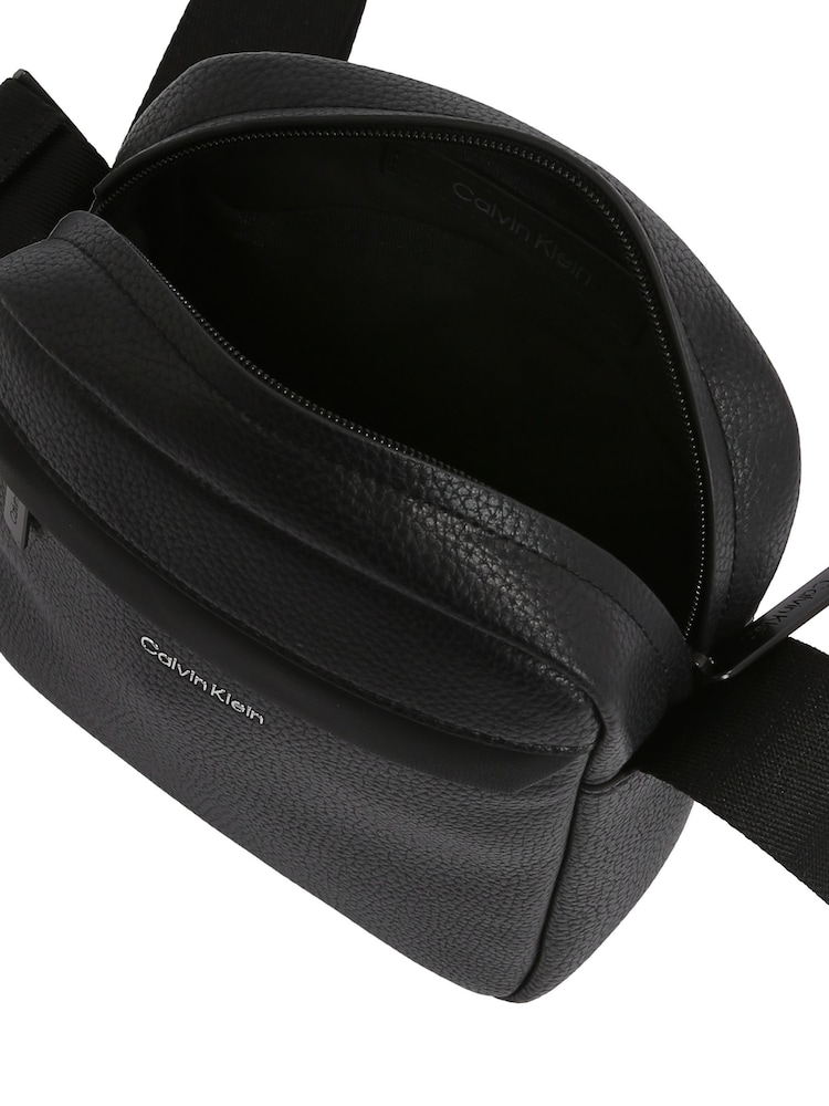 Calvin Klein Black Reporter Bag - Image 2 of 5