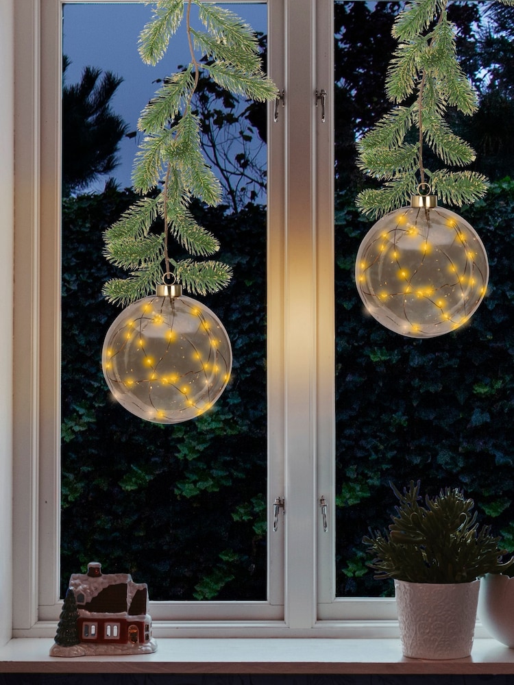 Lumineo Clear Micro LED Hanging Christmas - Image 1 of 3
