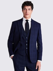 Chaqueta de cuadros de corte slim de Moss - Imagen 1 de 5