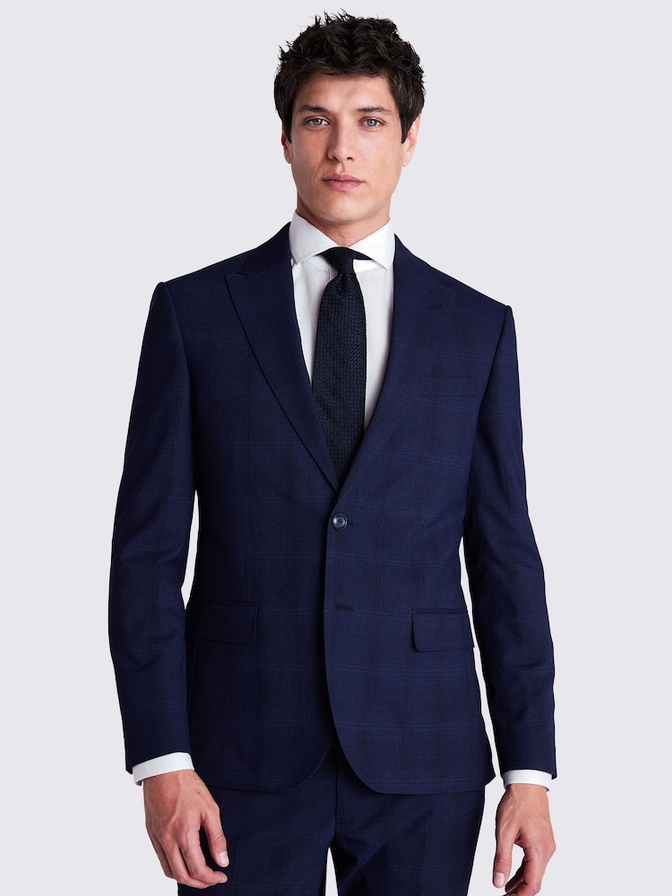 Chaqueta de cuadros de corte slim de Moss - Imagen 2 de 5