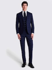 Chaqueta de cuadros de corte slim de Moss - Imagen 4 de 5