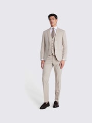 MOSS Natural Slim Fit Jacket - Image 4 of 5