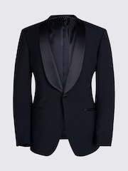 MOSS Black Regular Fit Shawl Lapel Tuxedo Jacket - Image 5 of 5