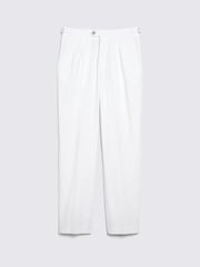 MOSS White Pleated Trousers - Image 5 of 5