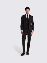 MOSS Brown Slim Fit Jacket - Image 2 of 5