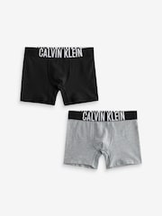 Calvin Klein Black Intense Power Boxer Briefs 2 Pack - Image 1 of 3