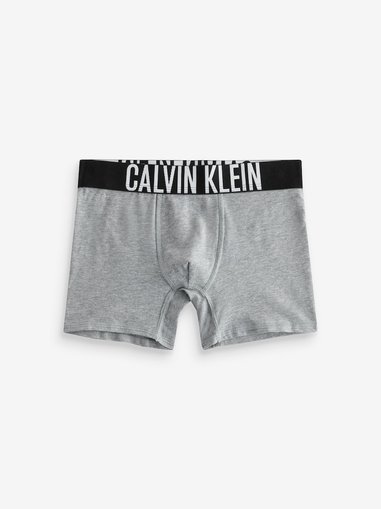 Calvin Klein Black Intense Power Boxer Briefs 2 Pack - Image 2 of 3