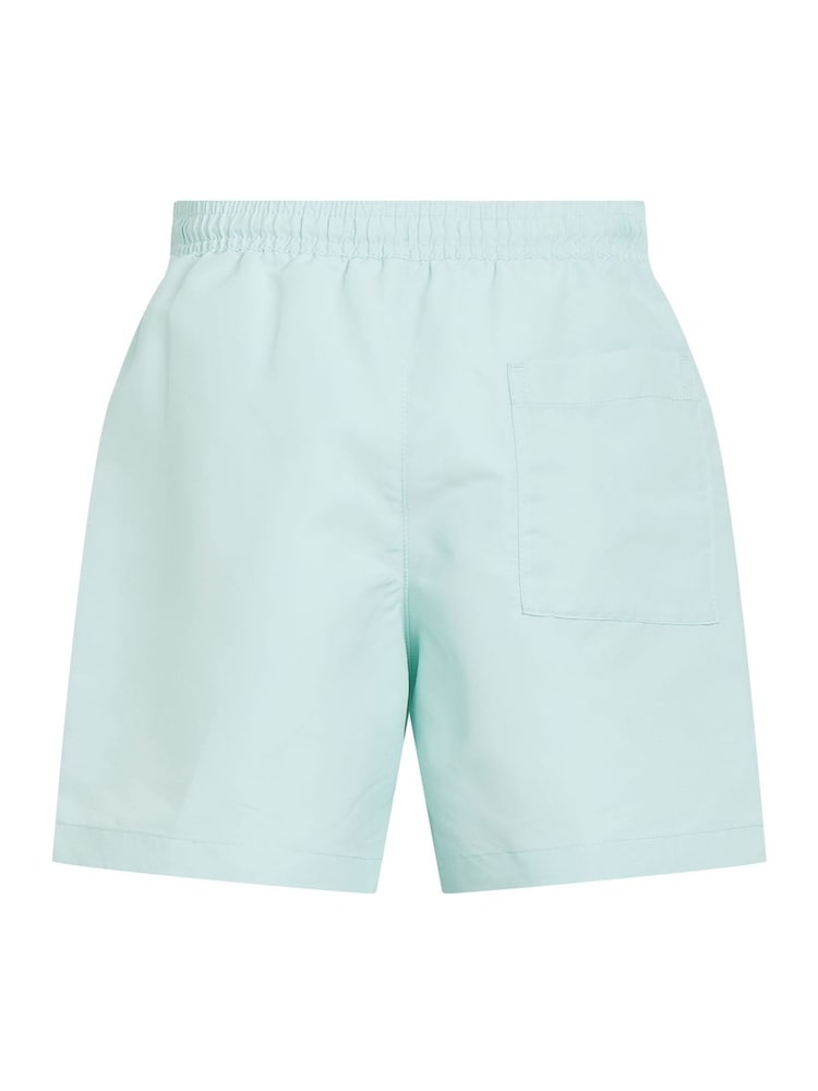 Calvin Klein Green Medium Intense Power Swim Shorts With Drawstring - Image 2 of 2