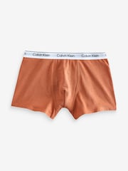 Calvin Klein Navy Blue Modern Cotton Trunks 3 Pack - Image 2 of 5