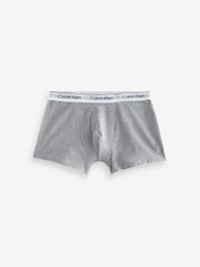 Calvin Klein Black/chrome Trunks 3 Pack - Image 3 of 4