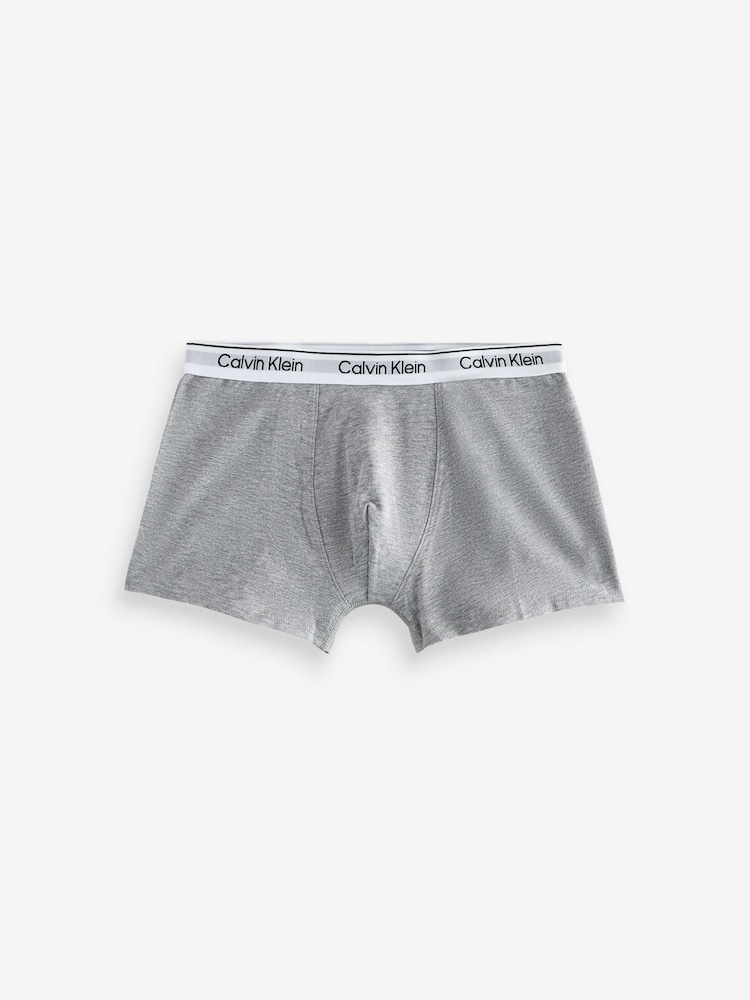 Noir/Chrome - Lot de 3 boxers Calvin Klein - Image 3 of 4